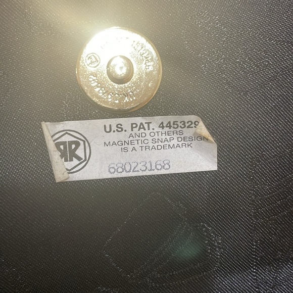 Monet Black Shoulder Crossbody leather bag - Picture 3 of 13